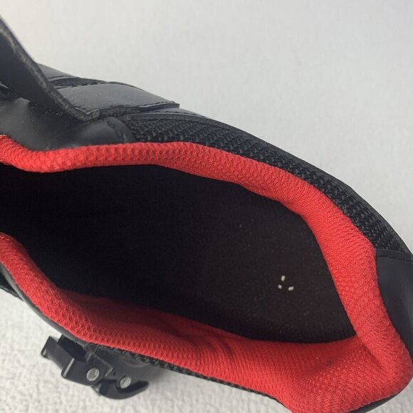 Peloton Spin Cycle Shoes J-20 PL-SH-02 Size 41 Unisex Black Red   NO Cleats - Picture 11 of 12